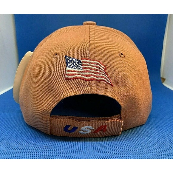 WWT USA American Flag Eagle Embroidered Patriotic Baseball Cap Hat Adjustable - Picture 4 of 6